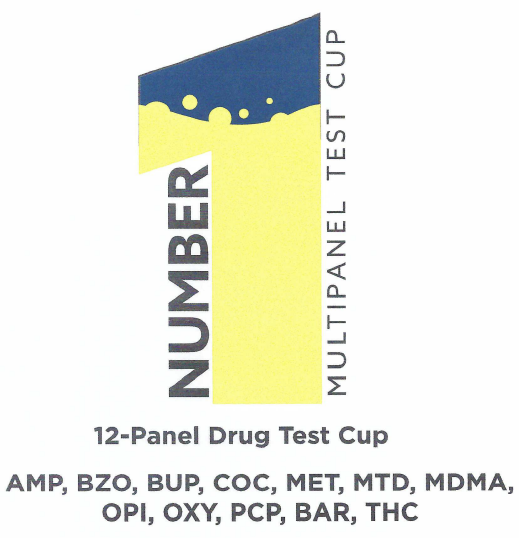 Number one 12 panel multipanel drug test cup