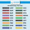 18 Panel Drug Test Cup | #1 Best Drug Test Cup | AMP, BAR, BUP, BZO, COC, EtG, FEN, GAB, K2, KRA, MET, MTD, MDMA, OPI300, OXY, PPX, THC, TRA - Image 2