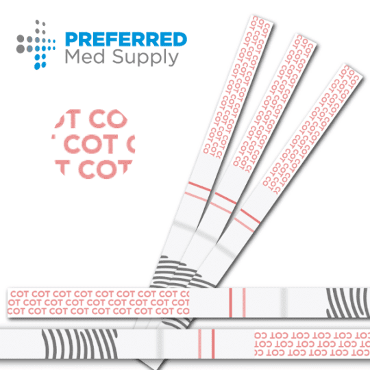 Cotinine Test Strips (Nicotine Test Strip) Preferred Med Supply