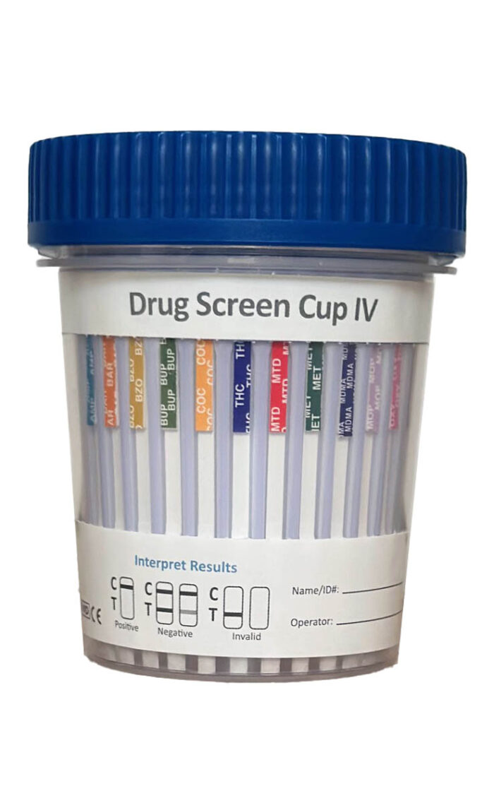 12 Panel Drug Test Cup | MTD, AMP, BUP, BZO, COC, EtG, FYL, MDMA, MET, OPI, OXY, THC - Image 3